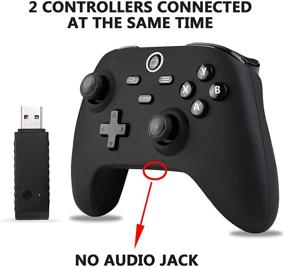 img 1 attached to Wireless Controller for Xbox One - 2.4G Game Controller for Xbox 🎮 One S/X and PC (Win 7, 8, 10) - No Audio Jack Included