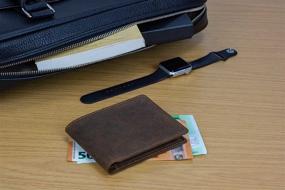 img 3 attached to 👔 Men's Wallet Leather | Minimalist Wallet – Enhanced Protection | Stylish Accessory