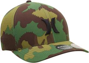 img 2 attached to Hurley Men's Ripstop Baseball Cap with Curved Bill