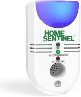 🏡 home sentinel 5 in 1 pest control: ultrasonic & electromagnetic repeller for rodents & insects with ionizer and night light logo