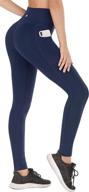 🩺 heathyoga women's high waisted yoga pants with pockets - stylish and functional workout leggings logo