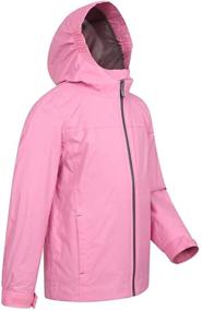 img 3 attached to 🌧️ Mountain Warehouse Torrent Kids Waterproof Rain Jacket - Ultimate Protection for Boys & Girls