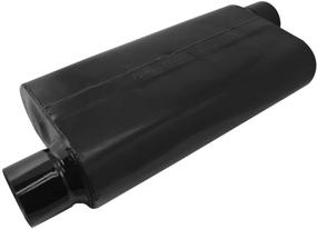 img 4 attached to 🏎️ High-Performance Race Muffler 854063-12 4.0&#34; In(O)/Out(O) from Flowmaster's 60 Series