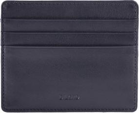 img 4 attached to DiLoro Minimalist Leather Travel Blocking Men's Accessories and Wallets, Card Cases & Money Organizers