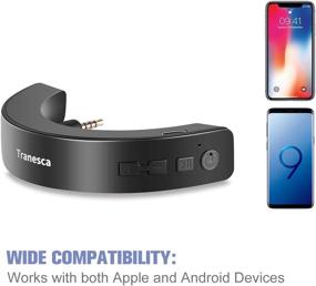 img 2 attached to 🎧 Усовершенствуйте наушники Bose quietcomfort 15 с помощью совместимого Bluetooth адаптера-приемника Tranesca (Черный)