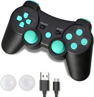 cforward wireless rechargeable ps-3 remote gamepad - enhanced dual vibration controller for play-station 3 logo