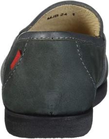 img 2 attached to 👦 Kids' Leather Eva Lightweight Technology Penny Loafer by Marc Joseph New York