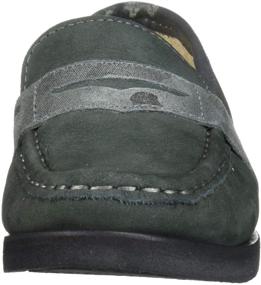 img 3 attached to 👦 Kids' Leather Eva Lightweight Technology Penny Loafer by Marc Joseph New York