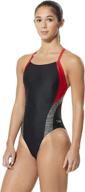 speedo relaunch splice flyback swimsuit sports & fitness for water sports logo