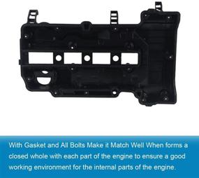 img 1 attached to 🚗 High-Quality Engine Valve Cover for Chevy Cruze Sonic Buick Encore 1.4L - Compatible with GM 25198874 55573746