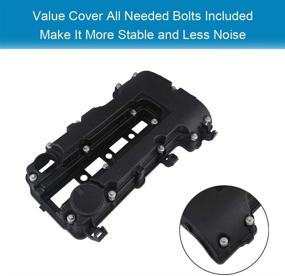 img 2 attached to 🚗 High-Quality Engine Valve Cover for Chevy Cruze Sonic Buick Encore 1.4L - Compatible with GM 25198874 55573746