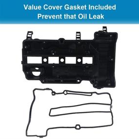 img 3 attached to 🚗 High-Quality Engine Valve Cover for Chevy Cruze Sonic Buick Encore 1.4L - Compatible with GM 25198874 55573746