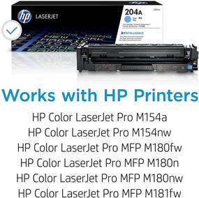 img 3 attached to Картридж HP 204A CF511A голубого цвета: высококачественное решение для печати