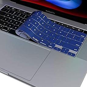 img 1 attached to Kuzy Keyboard Silicone MacBook Display
