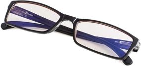 img 2 attached to 👓 Reducblu Unisex Computer Glasses – Blue Light Blocking Eyewear for Enhanced Visual Comfort