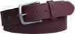 leather genuine belts（1½ jeereal reddish men's accessories logo