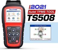 🔧 autel maxitpms ts508 инструмент для перенастройки tpms, программирующий инструмент 2021 mx-sensors (315/433 мгц) для перенастройки/активации всех датчиков, инструмент для сканирования tpms для чтения/очистки dtc, сброс tpms (улучшенная версия ts408/501) логотип