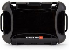 img 4 attached to 📸 Nanuk 330-0001 Nano Series Black Waterproof Large Hard Case for Phones, Cameras, and Electronics