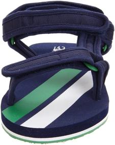 img 3 attached to Polo Ralph Lauren Aqua Backstrap Boys' Shoes for Sandals
