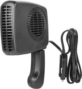 img 2 attached to 🔌 Wagan EL6311 12V Portable Fan and Defroster | Folding Handle | 1 Pack | Black | Enhanced SEO