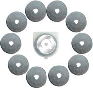 high-quality cut 10x 45mm rotary cutter replacement blades logo