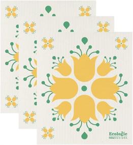 img 4 attached to Ecologie Danica Tulip Шведские кухонные полотенца
