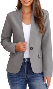 img 4 attached to 👚 GRAPENT Women's Lightweight Business Pocket Sleeves for Suiting & Blazers