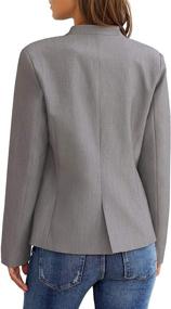 img 3 attached to 👚 GRAPENT Women's Lightweight Business Pocket Sleeves for Suiting & Blazers