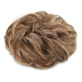 img 3 attached to MORICA Scrunchies Extension Synthetic Hairpiece