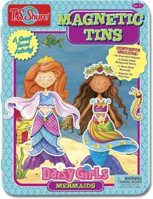 img 4 attached to 🧜 T S Shure Mermaids Magnetic Dress-Up Set