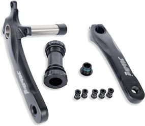 img 4 attached to JGbike Crank Arm Set: 170mm 104 BCD, Bottom Bracket Kit, Chainring Bolts - MTB BMX Road Bicycle Compatible with Shimano, SRAM, FSA, Gaint