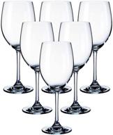 🍷 versatile kingrol 11.5 ounce wine glasses set of 6: ideal stemware for everyday, formal, and outdoor occasions логотип