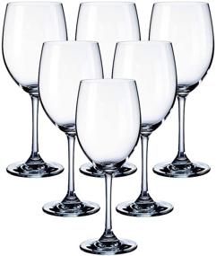 img 4 attached to 🍷 Versatile Kingrol 11.5 Ounce Wine Glasses Set of 6: Ideal Stemware for Everyday, Formal, and Outdoor Occasions