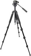 📷 polaroid studio series 64-inch professional tripod with smooth pan/tilt head | includes deluxe carrying case + extra quick release plate | ideal for digital cameras & camcorders logo