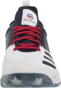 img 3 attached to 🏐 adidas USAV Volleyball Shoe - Crazyflight X3 for Women