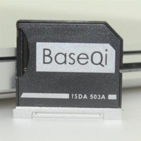 img 3 attached to Адаптер BASEQI из алюминия для MicroSD для MacBook. Аксессуары и периферийные устройства для компьютера.