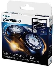 img 3 attached to 💆 Philips Norelco RQ11 RQ 11 SensoTouch 2D Electric Shaver Heads - Premium Quality with Swift Delivery