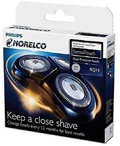 img 4 attached to 💆 Philips Norelco RQ11 RQ 11 SensoTouch 2D Electric Shaver Heads - Premium Quality with Swift Delivery