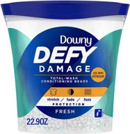 downy defy damage total care fabric conditioning beads, fabric softener, fresh scent, 22.9 ounce logo