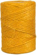 🎀 jam paper kraft twine - gold - 1/8 inch thick, 54 yards long - sold individually logo