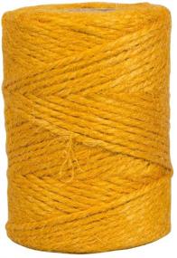 img 4 attached to 🎀 JAM PAPER Kraft Twine - Gold - 1/8 Inch Thick, 54 Yards Long - Sold Individually