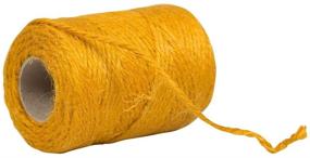 img 2 attached to 🎀 JAM PAPER Kraft Twine - Gold - 1/8 Inch Thick, 54 Yards Long - Sold Individually