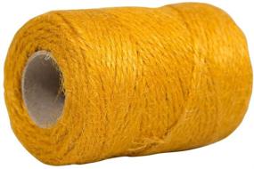 img 3 attached to 🎀 JAM PAPER Kraft Twine - Gold - 1/8 Inch Thick, 54 Yards Long - Sold Individually