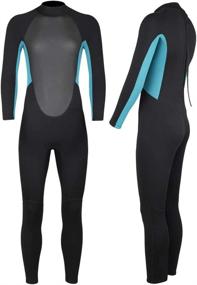 img 4 attached to Nataly Osmann Neoprene Wetsuits Snorkeling