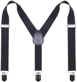 img 4 attached to GUCHOL Suspenders Kids Toddler Adjustable