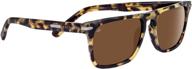 serengeti polarized drivers sunglasses tortoise logo