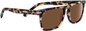 img 1 attached to Serengeti Polarized Drivers Sunglasses Tortoise