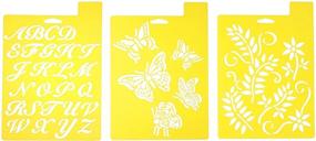 img 1 attached to 🌺 Delta Creative 7x10-Inch Garden Stencil: Add Artistic Touch to Gardening Projects
