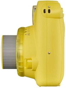 img 1 attached to 📸 Камера Instax Mini 9 Clear: Яркий желтый дизайн для мгновенной фотографии