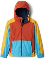 columbia youth park lined windbreaker medium logo